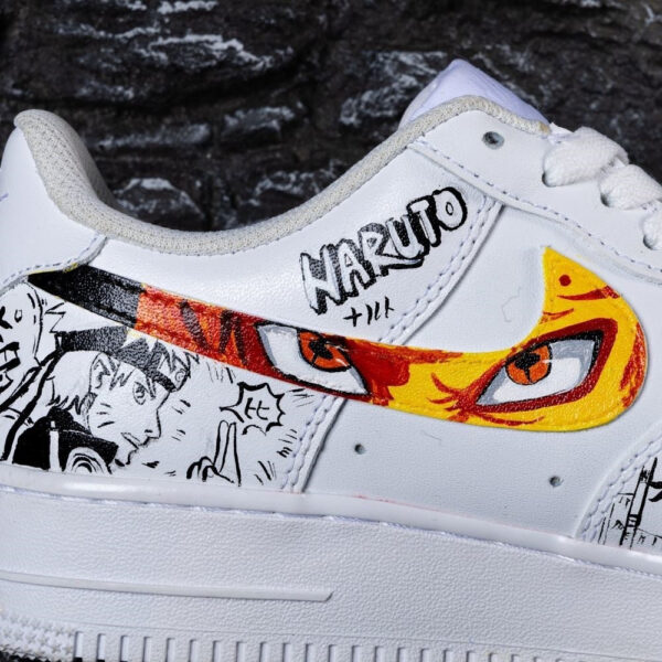 NARUTO KURAMA CUSTOM AIR FORCE 1 - Image 5