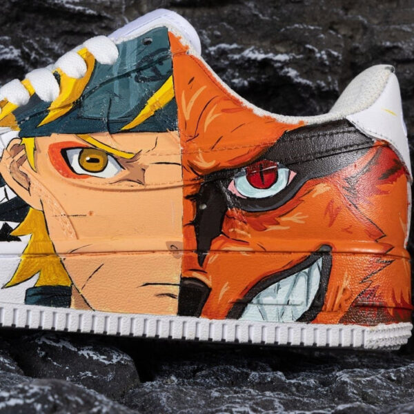 NARUTO KURAMA CUSTOM AIR FORCE 1 - Image 7