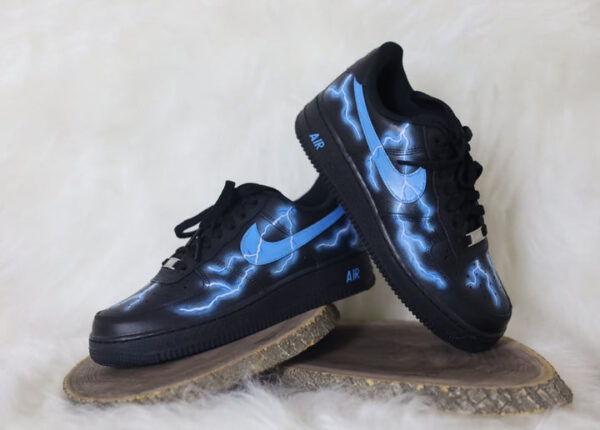 BLUE LIGHTNING CUSTOM AIR FORCE 1 - Image 9
