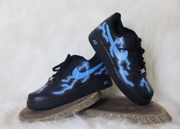 BLUE LIGHTNING CUSTOM AIR FORCE 1 - Image 2