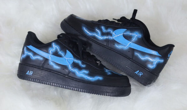 BLUE LIGHTNING CUSTOM AIR FORCE 1 - Image 12