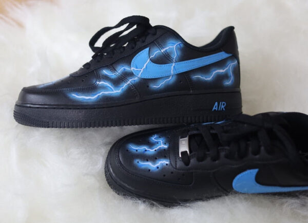 BLUE LIGHTNING CUSTOM AIR FORCE 1 - Image 13