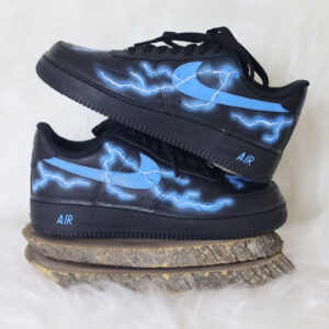 BLUE LIGHTNING CUSTOM AIR FORCE 1