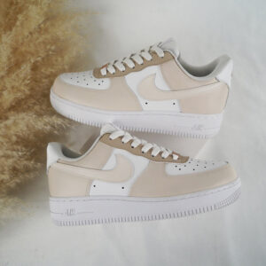 BROWN BEIGE CUSTOM AIR FORCE 1