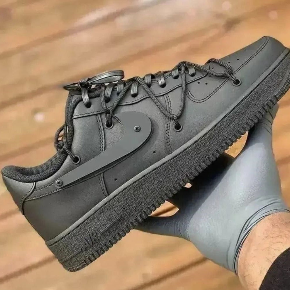 BLACK ROPE CUSTOM AIR FORCE 1