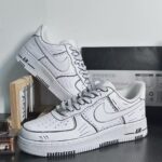 Custom Air Force 1, Hand Painted Comic Line Art Sneakers, Minimalist Streetwear Shoes, Unique Gift