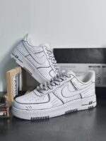 Custom Air Force 1, Hand Painted Comic Line Art Sneakers, Minimalist Streetwear Shoes, Unique Gift