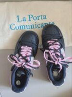 Custom Black Pink Air Force 1 Low Paint Drip Sneakers – Streetwear Dual Lace Shoes - Image 2