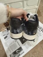 Custom Hand-Painted Air Force 1 Low "Eye of the Moon" Sneakers – Streetwear Art - Image 4