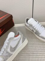 Custom sneakers, custom Air Jordan 1 shoes, hooks, full diamond shoes , Czech imported rhinestones, shiny shoes,diamonds will never fall off - Image 6
