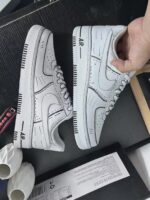 Custom Air Force 1, Hand Painted Comic Line Art Sneakers, Minimalist Streetwear Shoes, Unique Gift - Image 6