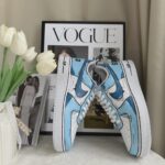 Custom Air Force 1 Low Cartoon Sketch Sneakers – 2D Comic Style Streetwear Art