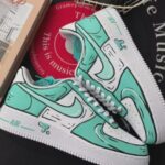 Custom Air Force 1 Low Cartoon Drip Sneakers – Hand-Painted Comic Style Streetwear - Image 5