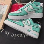 Custom Air Force 1 Low Cartoon Drip Sneakers – Hand-Painted Comic Style Streetwear - Image 7