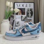 Custom Air Force 1 Low Cartoon Sketch Sneakers – 2D Comic Style Streetwear Art - Image 7