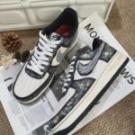 Custom Hand-Painted Air Force 1 Low "Eye of the Moon" Sneakers – Streetwear Art - Image 6